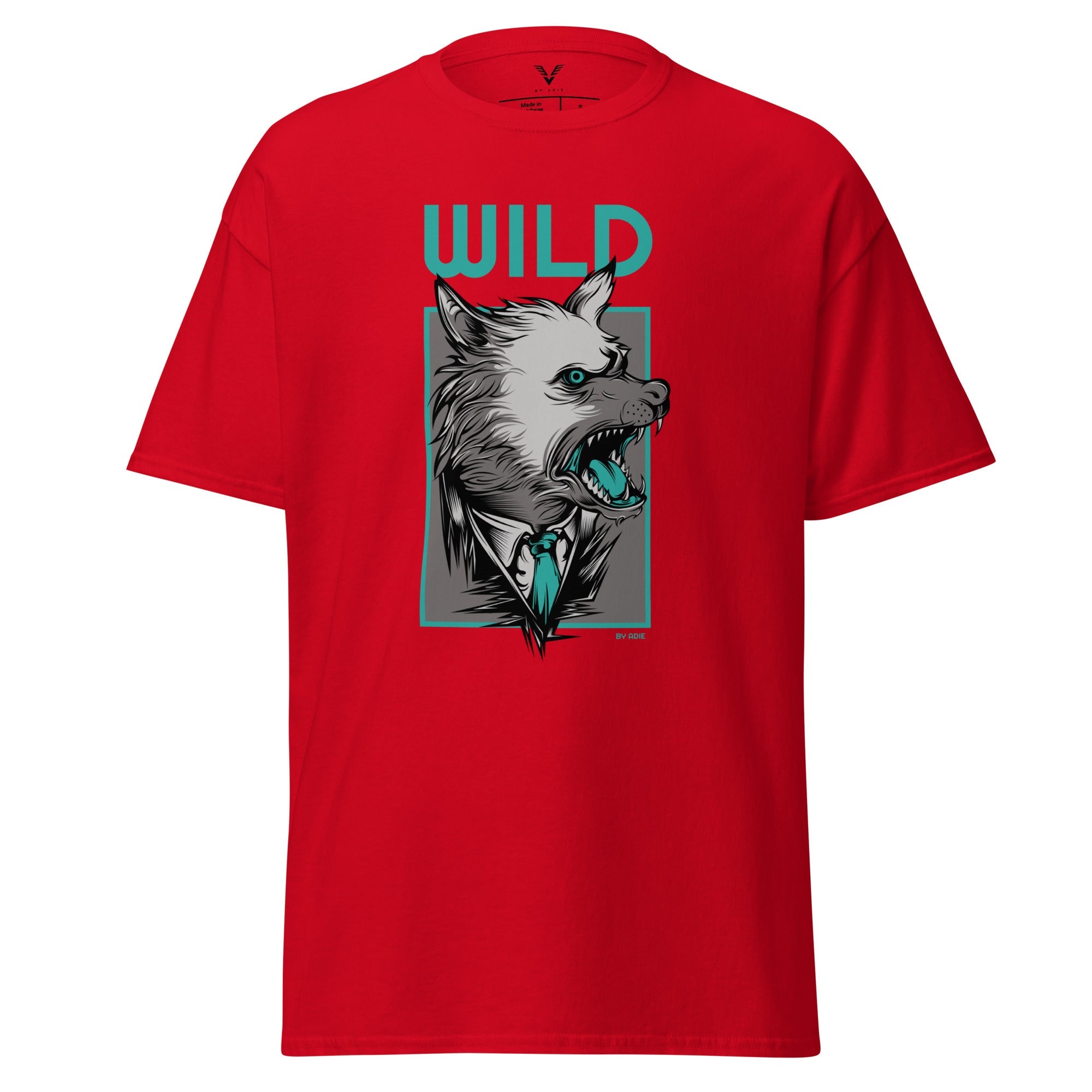 Wild Wolf Graphic T-Shirt - My Store