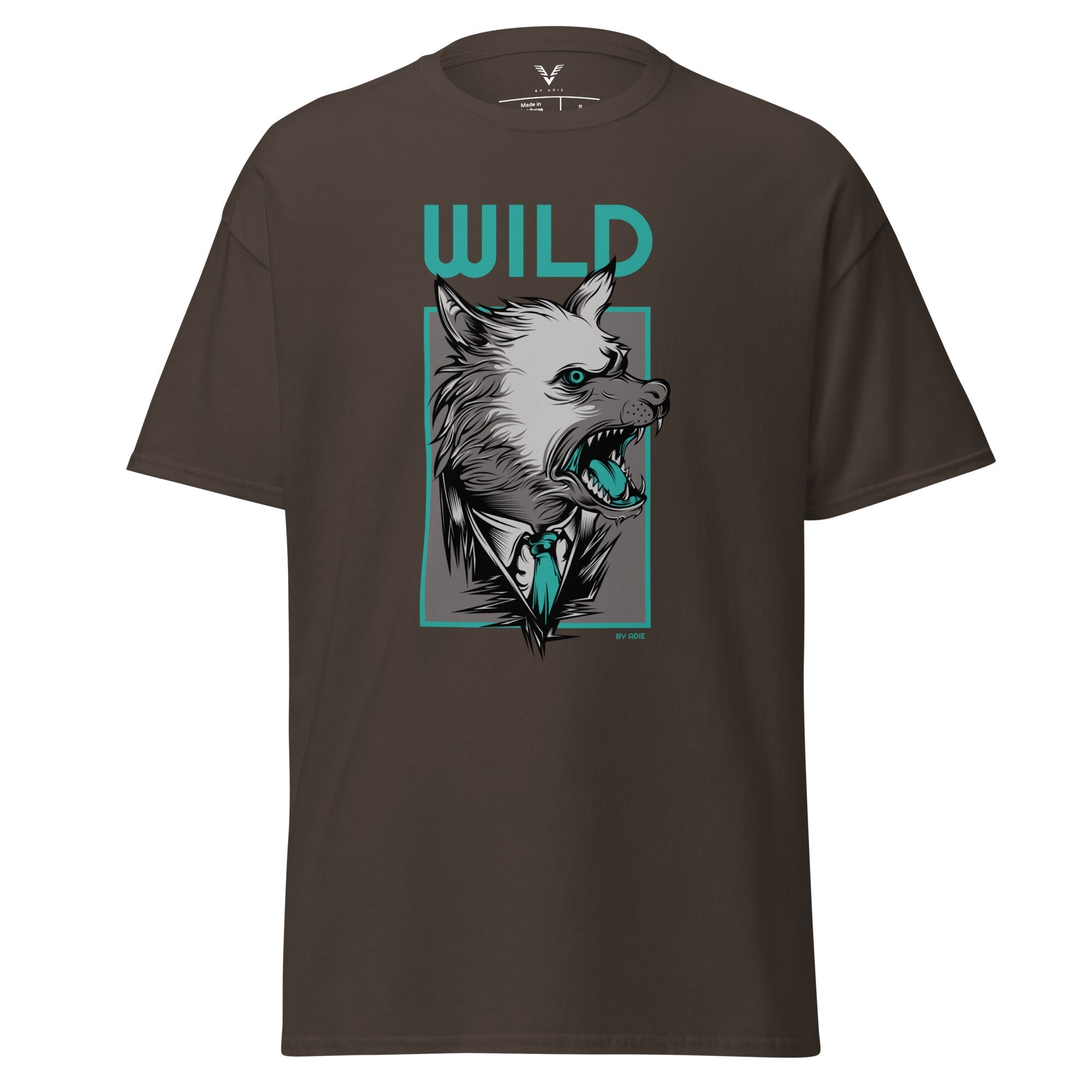Wild Wolf Graphic T-Shirt - My Store