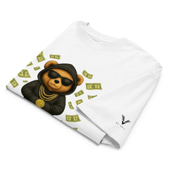 Wonca Money Bear Oversized Organic Cotton T-Shirt - By Adie