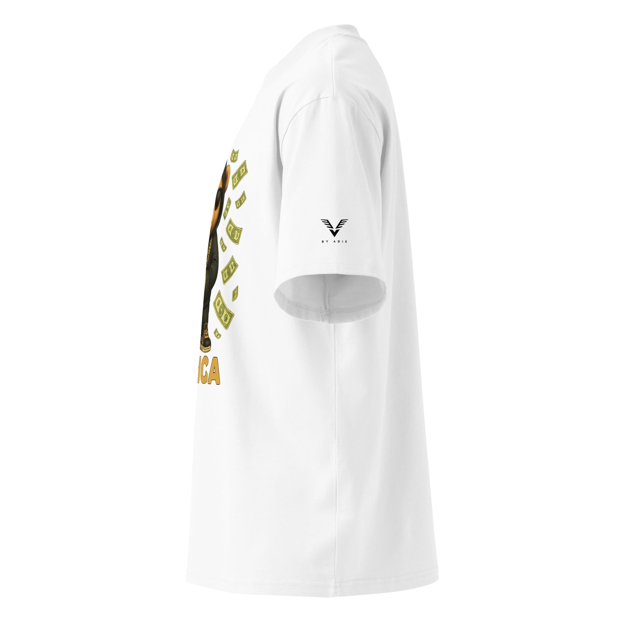 Wonca Money Bear Oversized Organic Cotton T-Shirt - By Adie